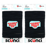 Scunci elásticos sin daño para cabello, paquete de 24 piezas, ideal para uso diario suave.