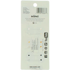 Scunci pinzas pulpo mini para trenzas, ideal para retoques.