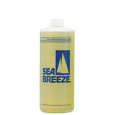 Seabreeze afirmante en botella amarilla para piel, cabello y uñas; limpieza suave diaria.