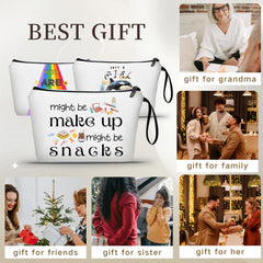 SEAMOON bolso cosmético base expandible para mayor capacidad.