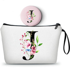 SEAMOON bolso de maquillaje con monograma J, ideal regalo de amistad.