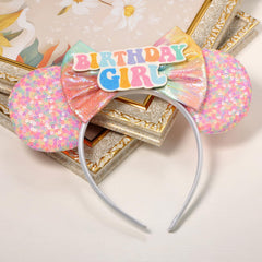 Accesorios de pelo Seamoy Minnie con brillo, ideal para looks festivos