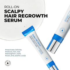Seapuri Scalpy roller applicator closeup for precise root delivery and improved absorption.