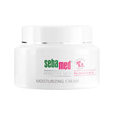 SEBAMED crema hidratante facial para piel sensible, hidratación suave.