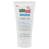 Gel de cuidado facial SEBAMED en bote de 50 ml, hidratación suave para piel propensa a imperfecciones.
