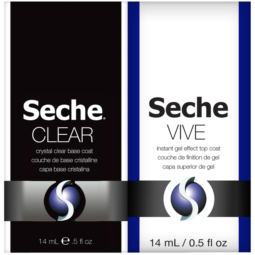 Capa base Seche Clear protege la uña y evita manchas.