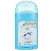 Secret desodorante sólido fresco de ducha, envase principal visible, aroma fresco para uso diario.
