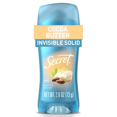 Secret fresco sólido invisible se aplica suavemente para una sensación fresca inmediata.