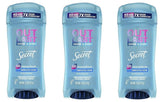 Secret Outlast gel transparente de 76 ml en conjunto de tres para uso diario.