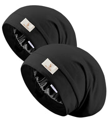 Gorro SECZIPE de seda satén para dormir con ajuste cómodo.