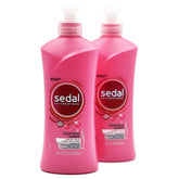 Sedal Co-Creations Ceramidas: botellas dos-pack listas para uso diario.