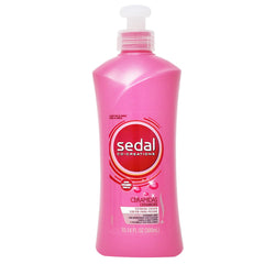 Frente de la botella Sedal Ceramidas, listo para tu rutina capilar.