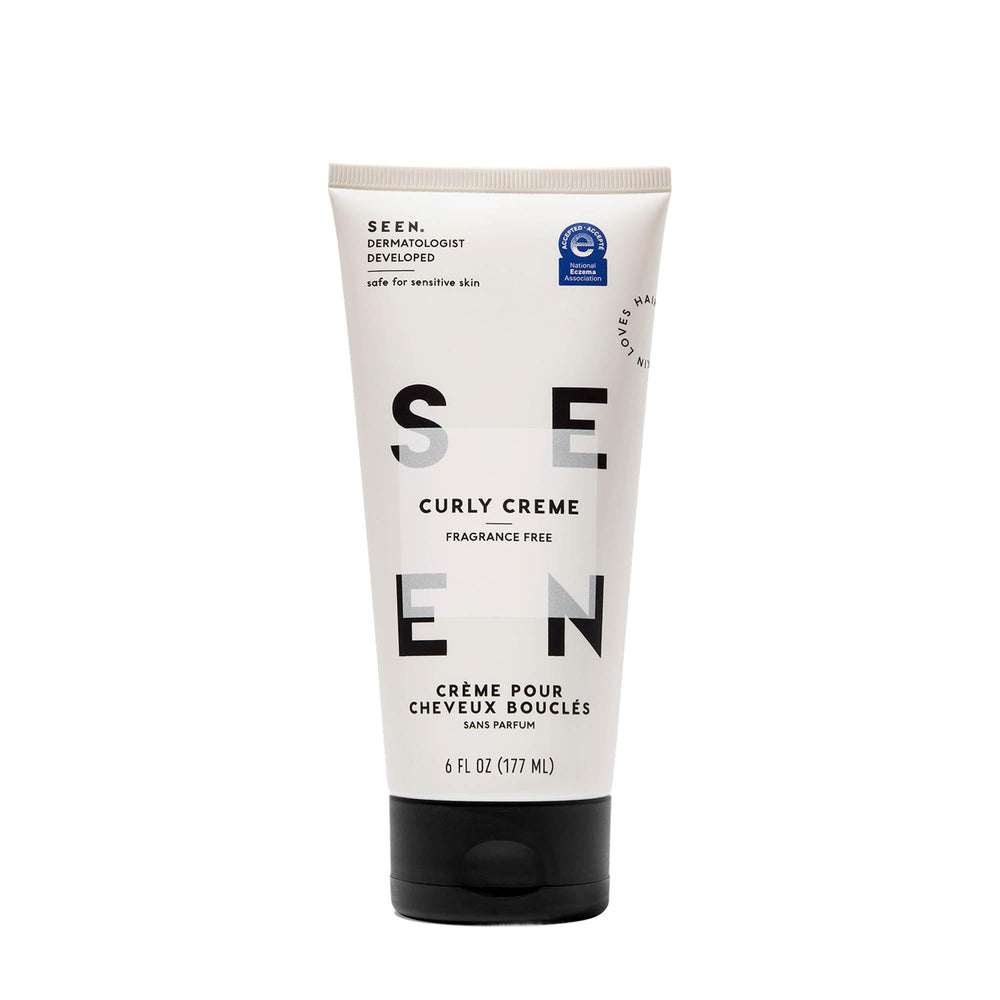 SEEN Curly Creme sin fragancia para rizos definidos y control de frizz