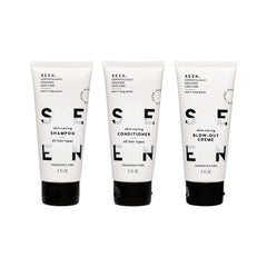 SEEN Travel Trio Acondicionador sin fragancia para desenredar y brillo