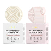 Sefralls champú en pastilla de arroz y agua: limpieza suave para cabello dañado