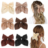 Lazo Seiolieliou de seda multicolor para cabello, suave y vistoso.