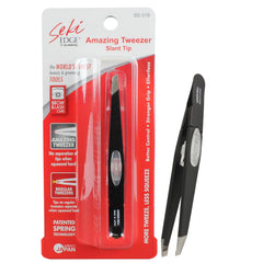 SEKI EDGE SS-518 pinza-ceja con punta inclinada para un modelado preciso.