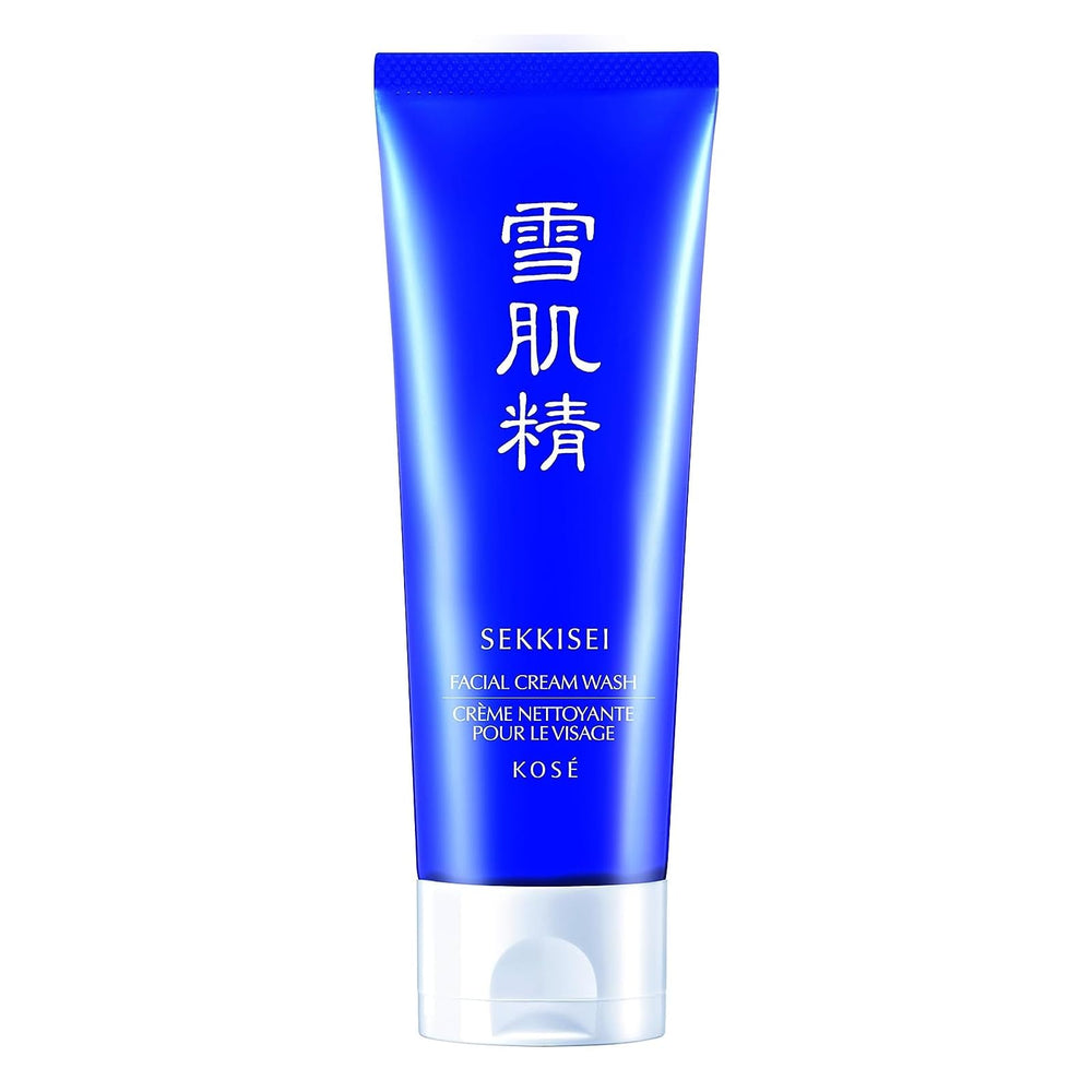 SEKKISEI limpiador espuma facial muestra una textura suave para limpiar poros suavemente