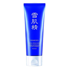 SEKKISEI limpiador espuma facial muestra una textura suave para limpiar poros suavemente