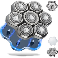 Seminhoof cabezal repuesto magnético de 7 hojas para afeitado cómodo