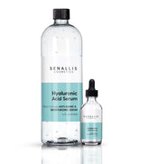SenAllis Cosmetics serum ácido hialurónico botella 16 oz para hidratación profunda