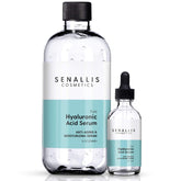 SenAllis Suero Hialurónico, botella 8oz, hidratación duradera para piel suave
