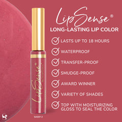LipSense par SeneGence, teintes personnalisables pour créer votre look idéal.