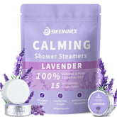SEONNIX Bombas de ducha lavanda para aromaterapia y relajación