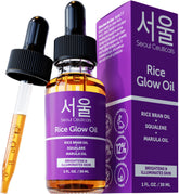 SeoulCeuticals Aceite de salvado de arroz, botella para piel hidratada