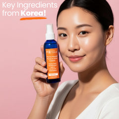 Bouteille spray SeoulCeuticals, format pratique et rafraîchissant.