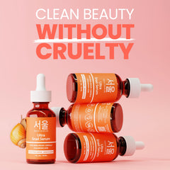 Envase cruelty-free de SeoulCeuticals, cuidado ético para la piel.