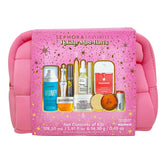 SEPHORA Favorites Holiday Must-Haves frente a bolsa rosa, ideal para regalo