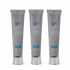 Serious Skincare INSTA-TOX, botella del suero, firmeza temporal en la piel.