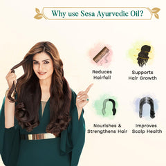 Sesa Coco y sésamo fortalecen el cabello de forma natural.