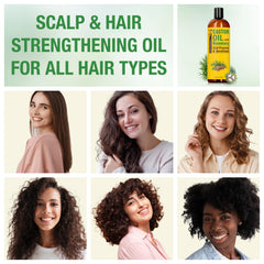 Seven Minerals Aceite ricino prensado en frío con romero para pestañas y cejas densas