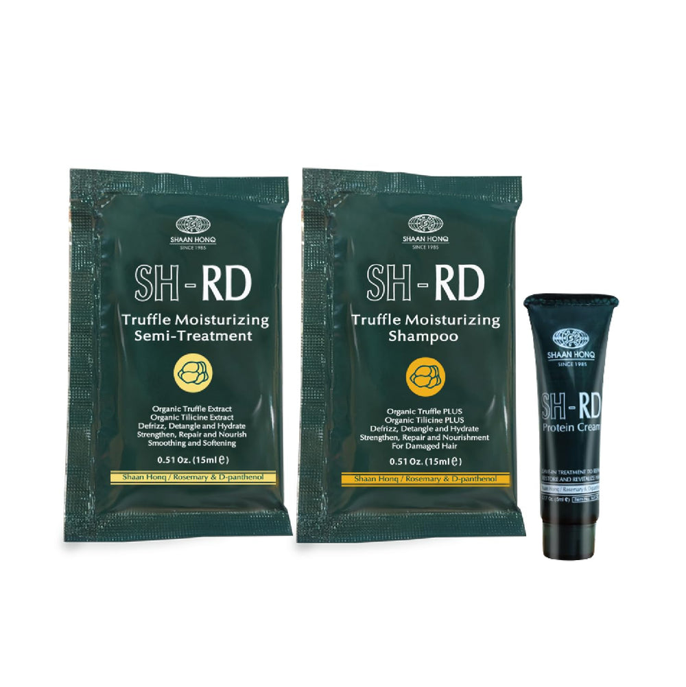 SH-RD champú Trufa mini para viaje, hidratación profunda para cabello seco.