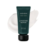 La crema shaishaishai Liposome Repair Milky Cream muestra textura rápida para absorción suave.