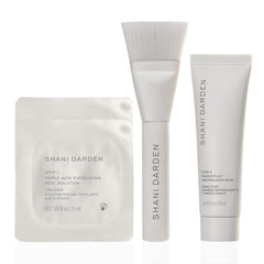 SHANI DARDEN Kit Mini Exfoliante de Tres Ácidos: aplicación suave para exfoliar la piel