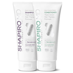 Shapiro MD Champú botella: limpieza suave y cabello más nutrido