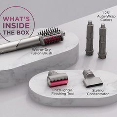 Shark FlexFusion herramienta antiencrespamiento: reduce encrespamiento y mejora el brillo.