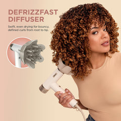Shark SpeedStyle DefrizzFast Diffuser: rizos definidos y secado uniforme.
