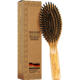 SHASH Everyday: detalle de cerda de jabalí para un cepillado suave en cabello seco.