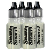 Shave Secret huile de rasage - bouteille 18,75 ml pour un rasage fluide et hydratant.