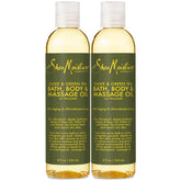 SheaMoisture aceite corporal oliva-te verde para baño nutritivo.