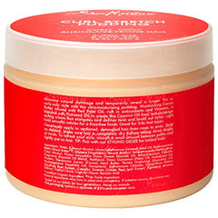 SheaMoisture Curl Stretch Pudding con aceite de linaza aporta brillo.