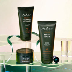 Aceite maracuja SheaMoisture hidrata y suaviza el cabello de la barba.