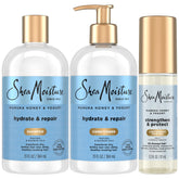 Champú SheaMoisture Manuka Miel Yogur con espuma cremosa para lavado suave