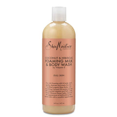 SheaMoisture Coco Hibiscus: espuma cremosa para piel suave durante la ducha