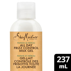 Textura cremosa de SheaMoisture Gel Leche Papaya Neroli brinda brillo natural