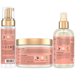 Hold & Shine Moisture Mist de SheaMoisture — flacon, tenue légère et brillance.